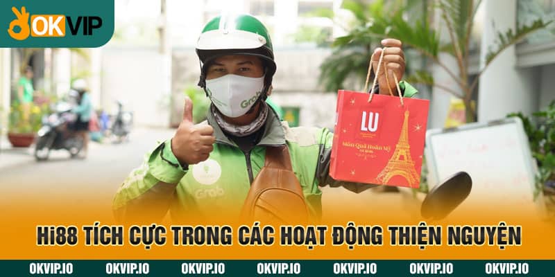 Hi88 tích cực trong các hoạt động thiện nguyện