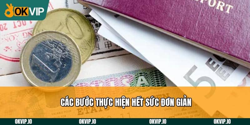 Các bước thực hiện hết sức đơn giản