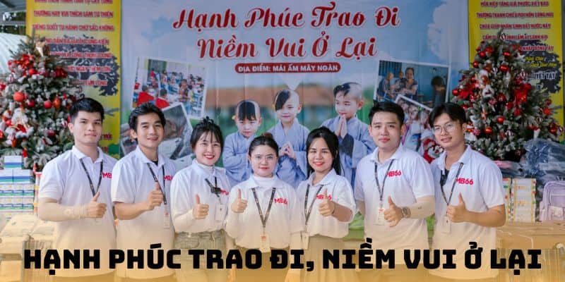 Chiến dịch trao tặng hạnh phúc đem đến nhiều ý nghĩa 